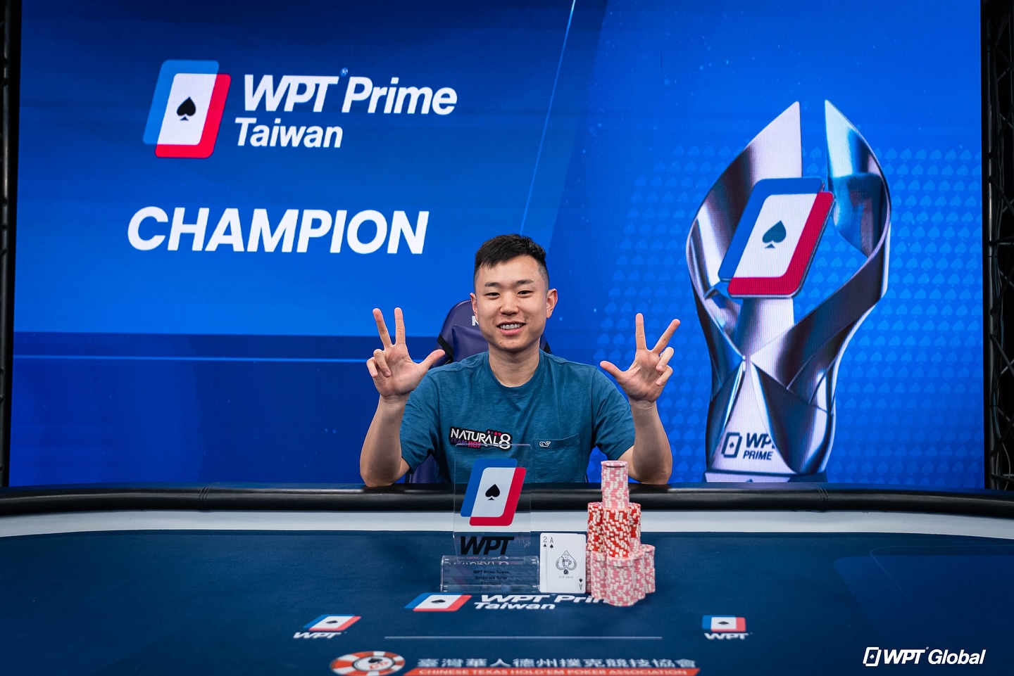 Taiwanese notables Pete Chen and Yu Chung Chang take home the WPT Prime ...